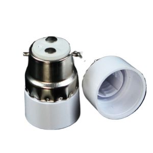 GROCERIY Heat-resistant Lamp Holder Converter Durable Multiple Models LED Light Bulb Adapter Bulb Extend Adapter E27 Male to E14 B22 GU10 E40 Female Lamp Base LED Corn Bulb Light