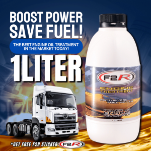 F2R Racing Oil Additives Complete Engine Treatment - 60 ml and 250 ml and 1L