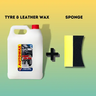MKT 5L Tyre Wax Leather Tyre Waxing Wax Tire Wax Tayar Kereta