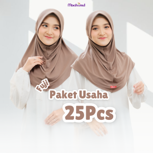 Fuji Hijab Instan Sport Pet Tebal Jersey Premium Isi 25 Pcs I Paket Usaha Hijab Instan Size M Hijab Sport Pet Besar By Shamira
