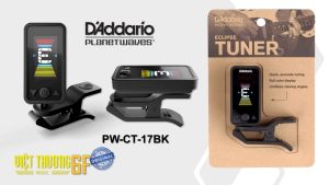 Máy đo cao độ âm thanh đàn guitar Daddario Clip-On Tuner PW-CT-17BK PW-CT-17BU PW-CT-17YL