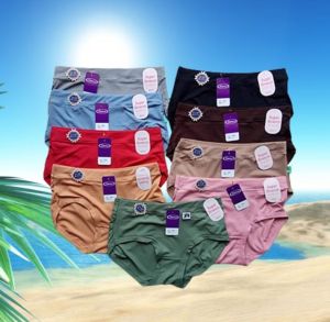 Celana Dalam Wanita Sorex Super Soft Motif Polos Warna-Warni Ukuran Reguler