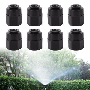 10pcs 360 Degree Sprinkler Plant Flower Watering Garden Sprinkler Lawn Sprinkler Irrigation System Adjustable Refraction Sprinkler For Outdoor Lawn Garden Patio
