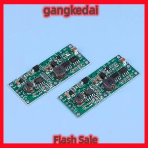 Gangke โมดูลบูสเตอร์ชาร์จไฟ DC 9V 12V สำหรับ18650แบตเตอรี่ลิเธียม
