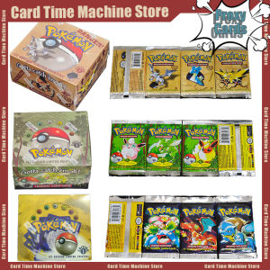 Pokemon Cards 36Packs 1ST Edition Classic Base Set Proxy Cards PKM Games Board Games Whole Set Card Collection Toys Gifts New2026