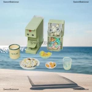 [COD] SweetBabiese กระเป๋าใส่ชา กาแฟกล่องเก็บแคปซูลของเล่นในครัวอุปกรณ์เสริมตุ๊กตาขนาด1 6 1ชิ้น