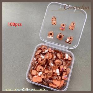 [Carmelun] 100 cái Mini capybara Miniatures bức tượng động vật cổ tích vườn nhà bàn trang trí vi cảnh quan Tự Làm Thủ Công trang trí