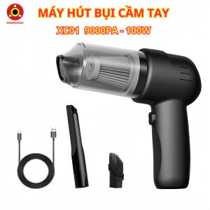 Máy Hút Bụi Cầm Tay XC01 - Lực Hút Mạnh 9000PA Thùng Rác Tháo Rời Có Thể Sạc Lại Nhỏ Gọn