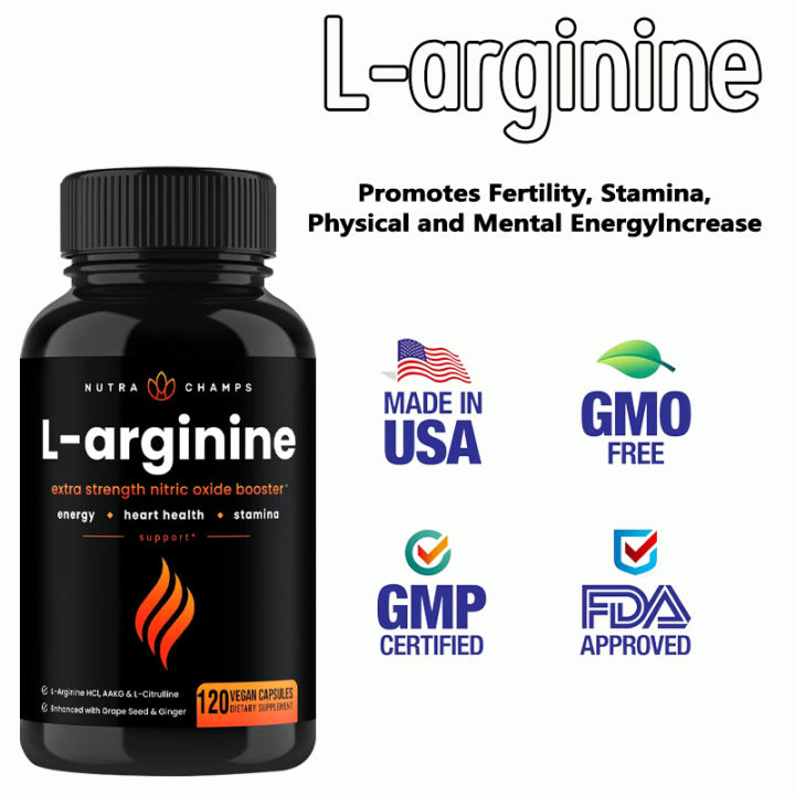 LArginine Nitric Oxide สำหรับการปรับปรุงกล้ามเนื้อ ประกอบด้วย L