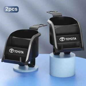 Car Headrest Cup Holder Multifunction Car Rear Seat Back Phone Bracket  With Hook For Toyota Wish Innova Camry Corolla Tacoma Hilux Veloz Vios Yaris Hiace Avanza Car Accessories