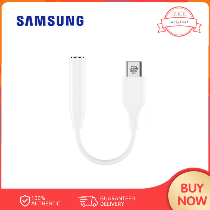 Original Samsung USB Type C To Headphone Jack Adapter