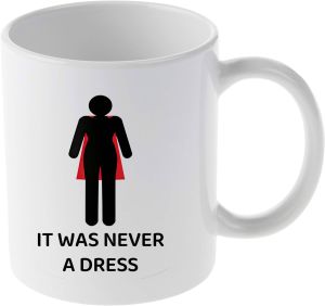 It Was Never a Dress MugColor Heat Changing Mug Ceramic Coffee Cup Gift