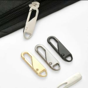 ĐẦU KHÓA KÉO THAY THẾ KIM LOẠI SET 5 – MÓC KÉO KHÓA ZIPPER PULLER GẮN NHANH KHÔNG CẦN THÁO