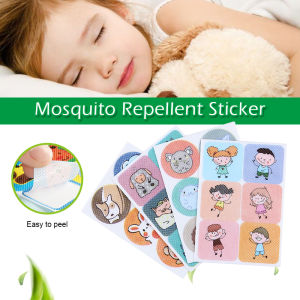Anti Mosquito Repellent Sticker Patch Essential Oil for Baby Kids Pelekat Halau Nyamuk Repellant Patch Sticker(6/24 pcs)
