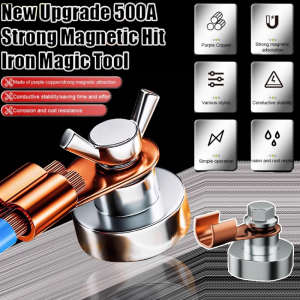 New Welding Strong Magnetic Bonding Artifact Welding Ground Clamp Tool Powerful Clamping Device for Welders