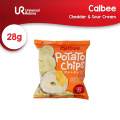 Calbee Potato Chips Cheddar & Sour Cream (28g). 