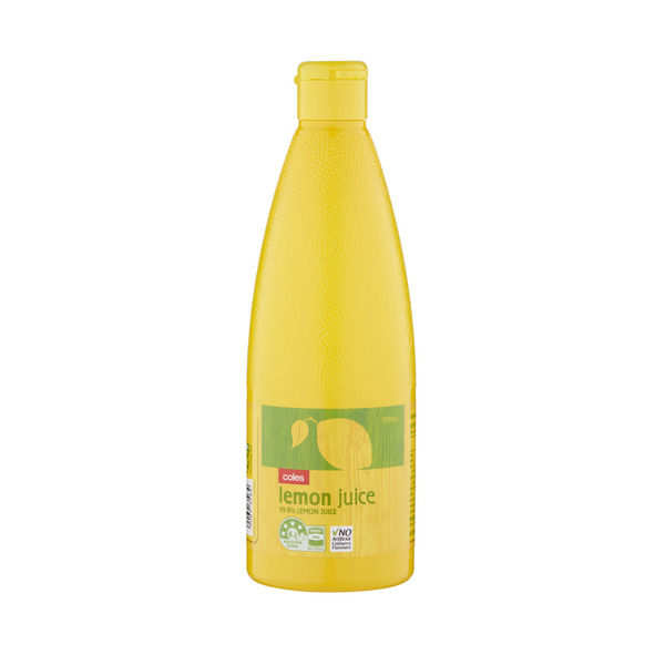 Coles LEMON JUICE 99.9 500ml {Made in Australia} Lazada PH