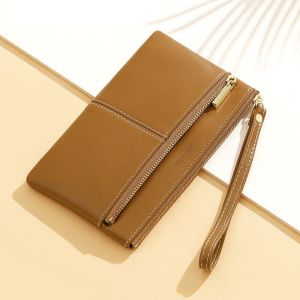 【SG Stock】TAOMICMIC Y9066# Womens Long Wallet Wrist Bag Fashion Long Purse Phone Bag Clutch Bag