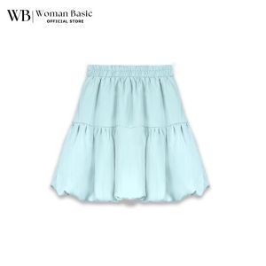 Chân váy bí ngô dáng ngắn chữ A chất gió nữ 2 lớp lưng chun co giãn che khuyết điểm CV70 chân váy bigsize nhiều màu
