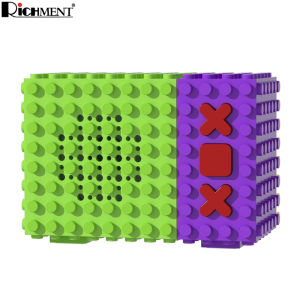 RICHMENT Block-Style Bluetooth Speaker with TWS Support with Sleep Sounds White Noise Natrual Machine Wireless Stereo Pairing Portable Speaker