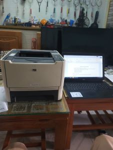 Máy in laser hai mặt tự động hp 2015d - tặng kèm hộp mực mới dây nguồn và dây cáp mới