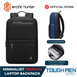 Arctic Hunter B00410 Water Resistant Anti Theft High Quality Men Backpack And Womens Backpack With YKK Zippers Laptop Compartment for 15.6 Inches Laptop