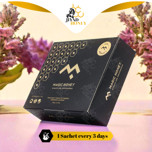 Magic Honey Vital Honey USA 24 Sachets x 10g– Natural Energy & Stamina Booster for Men Premium Honey