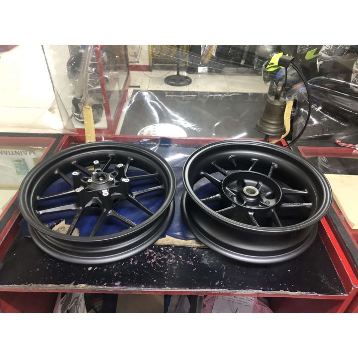 Honda Genuine Stock Front and Rear Mag Wheels for ADV150 Black | Lazada PH