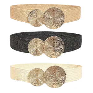 Versatile Waist Belt Chain Dancers Costume Wide Belt Simple Chain Belt for Suit Skirt Jeans Body