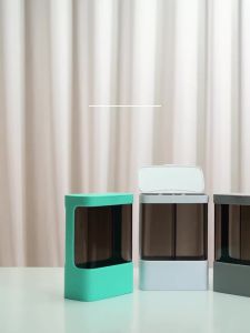 Pemegang Cawan a Sekali Mesin Air Minuman Rak Cawan Kertas Alat Pengambil Cawan Pemegang Cawan Air Tahan Debu Rak Cawan Kertas Tiub Berganda Yang Dipasang Di Dinding