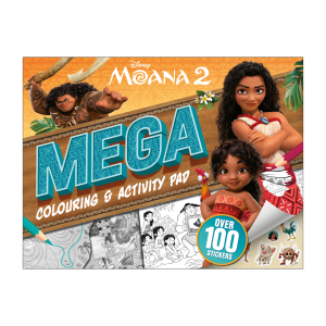 Disney Moana 2 Large Format Colouring & Activity Book 100+ Stickers