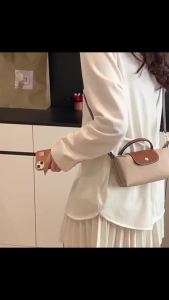 กระเป๋าสะพายข้างแฟชั่นขนาดเล็ก กระเป๋าถือพร้อมสายปรับได้สำหรับผู้หญิง กระเป๋าสะพายไหล่สำหรับสุภาพสตรี