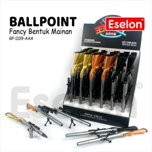 1buah Ballpoint Gel Fancy Tembak /1pcs Pulpen Model Unik 1109-AAA