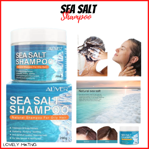 Aliver Sea Salt Anti Dandruff Shampoo For Dandruff And Scalp Treatment