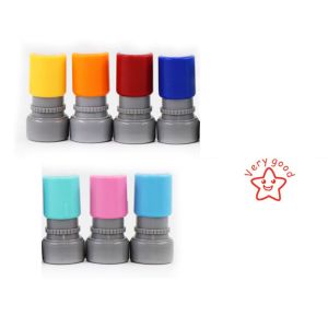 MAELIN English Self-ink Kids Seal Scrapbooking Stamper Photosensitive Chapter Children Toy Stamps Encouragement Teaching stamp Reward Seal Commentary Stamp