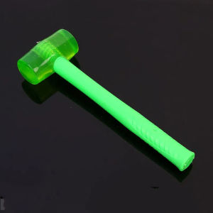 Rubber Mallet Hammer High Quality Green Transparent Good Resilience Removable Solid Rubber Mallet