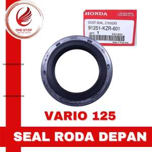 Dust Seal Roda depan Original Honda KZR 21x32x5 Vario 150 Scoopy LED Beat Eco Street Sil debu Asli