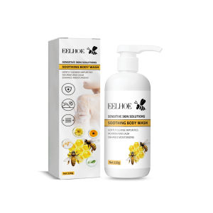 Deep Cleansing Honey Body Wash Rejuvenating Skin Care Relief EELHOE honey shower gel