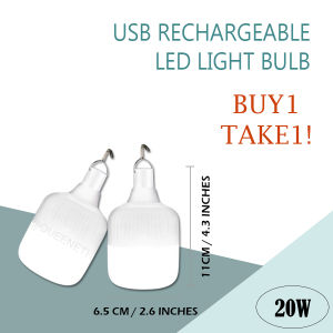 USB Light Bulb BUY ONE TAKE ONE Portable Emergency Rechargeable Light Bulb 20/40/60watts Camping lighting lamp lights