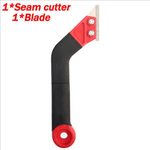 YESPERY Grout Scraper for Tile Joints Replaceable Head Tiles Gap Cleaning Knife Tile Grout Removal Tool