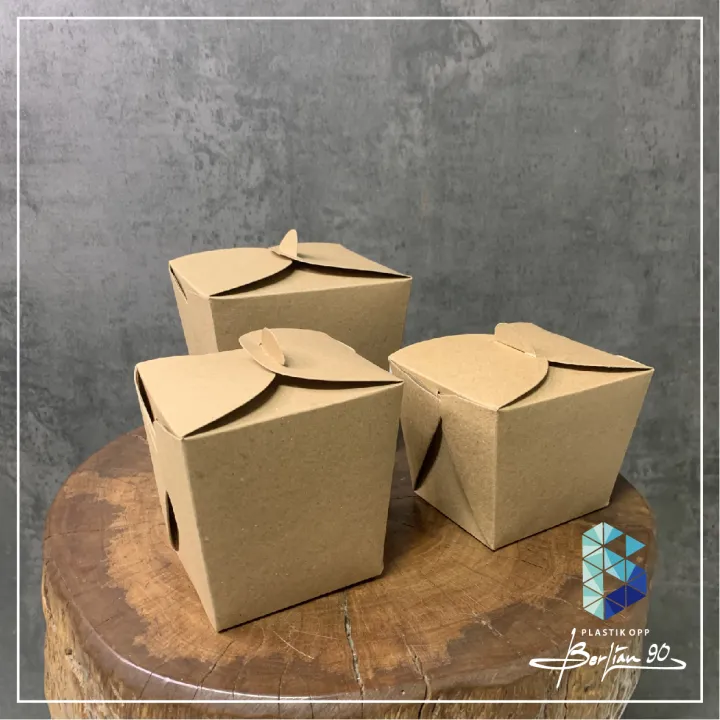 FOOD PAIL RICE BOX KRAFT UK. M DAN L ISI 50 . BENTO BOX / PAPER RICE ...