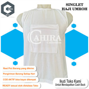 SINGLET HAJI UMROH KAOS DALAM HAJI UMROH SAKU DEPAN