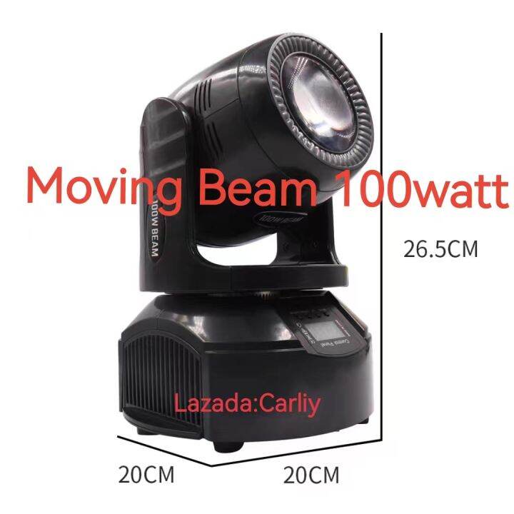 Moving Beam Led Gobo Spot Wash Dan Prisma Light W Black Light Source