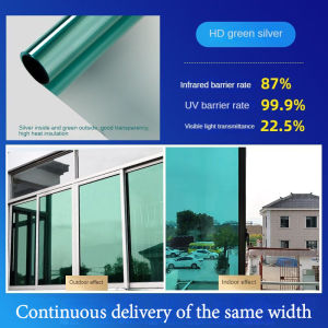 Window Film Free Tools Window Film Privacy One-Way Mirror UV Protection Window Tint Window Film Vinyl Self-adhesive Window Tint Glass Stickers Flex Fusible Transfer Blackout Mirror Film Home Decor