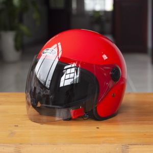 Mũ bảo hiểm có kính 3/4 cao cấp GRO cho namnữ