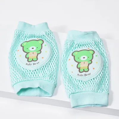 Baby Knee Pads Elbow Pads Kids Crawling Protection Knee Anti-skid Equipment Pelindung Bayi Cute Leg Protector