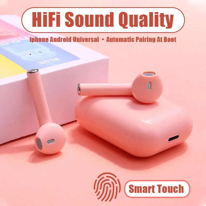 Universal】Niye Macaroon Mini TWS i12 Wireless Bluetooth