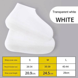 Reusable Shoe Protector Waterproof Non-slip Waterproof Rainproof Silicone Shoe Cover