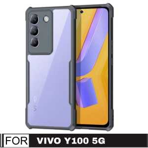 Promo Case Armor Fusion Shockproof Transparent Vivo Y100 / Vivo Y200e 2024 / Vivo Y75 5G 2022