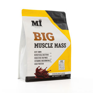 MI Big Muscle Mass - Bột tăng cân và xây dựng cơ bắp - Hương vị sô cô la TÚI 1260G